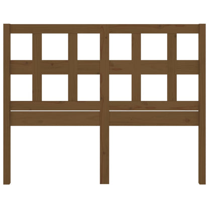 Bed Headboard Honey Brown 145.5x4x100 cm Solid Wood Pine