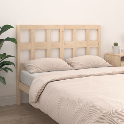 Bed Headboard 165.5x4x100 cm Solid Wood Pine