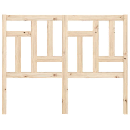 Bed Headboard 145.5x4x100 cm Solid Wood Pine