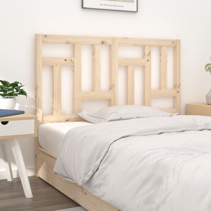 Bed Headboard 165.5x4x100 cm Solid Wood Pine