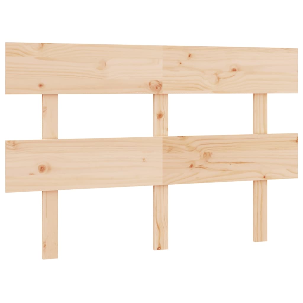 Bed Headboard 144x3x81 cm Solid Wood Pine