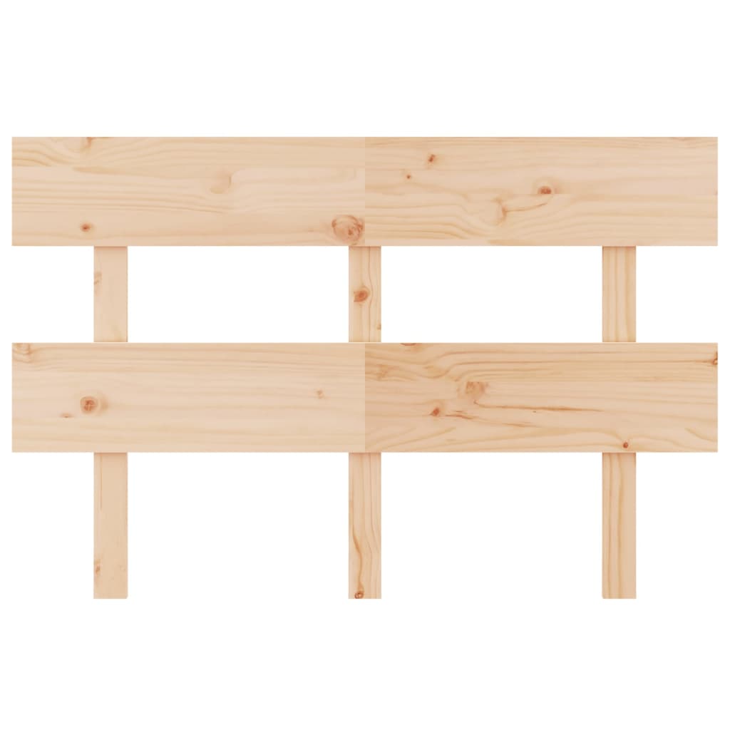 Bed Headboard 144x3x81 cm Solid Wood Pine
