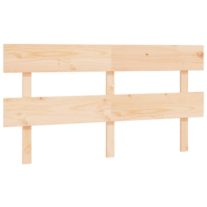 Bed Headboard 154x3x81 cm Solid Wood Pine