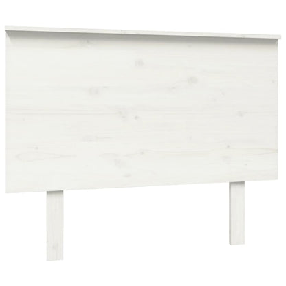 Bed Headboard White 104x6x82.5 cm Solid Wood Pine