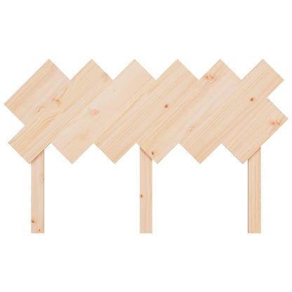 Bed Headboard 132x3x81 cm Solid Wood Pine