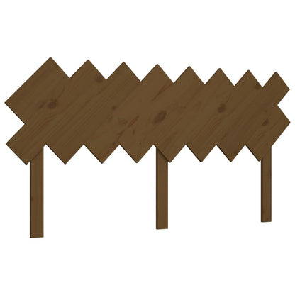 Bed Headboard Honey Brown 159.5x3x80.5 cm Solid Wood Pine