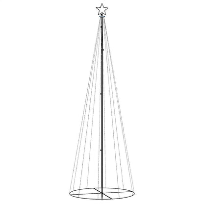 Christmas Cone Tree Colourful 310 LEDs 100x300 cm