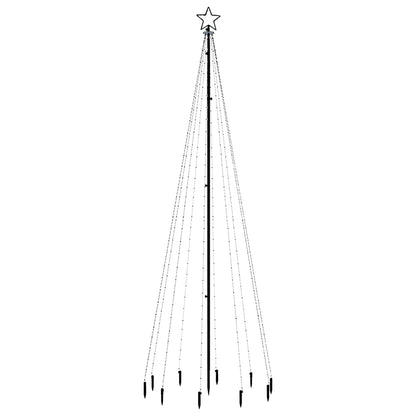 Christmas Tree with Spike Blue 310 LEDs 300 cm