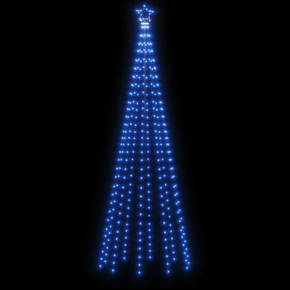 Christmas Tree with Spike Blue 310 LEDs 300 cm