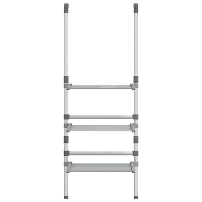 3-Tier Hanging Laundry Drying Rack Aluminium