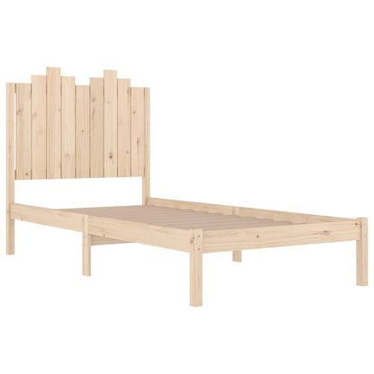 Bed Frame without Mattress Solid Wood Small Single