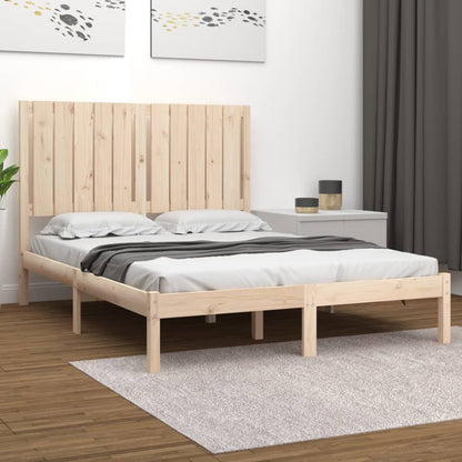 Bed Frame without Mattress 120x190 cm Small Double Solid Wood