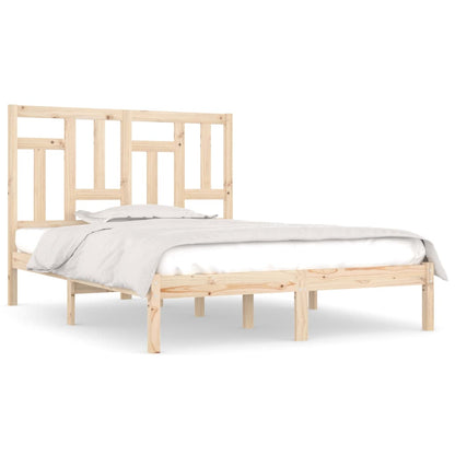 Bed Frame without Mattress 160x200 cm Solid Wood Pine