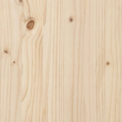 Bed Frame without Mattress 90x200 cm  Solid Wood Pine