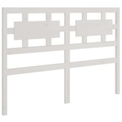 Bed Frame without Mattress White 120x200 cm Solid Wood