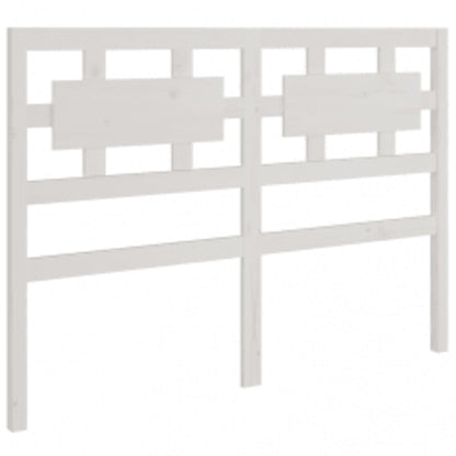 Bed Frame without Mattress White 180x200 cm Super King Solid Wood