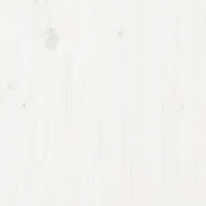 Bed Frame without Mattress White 180x200 cm Super King Solid Wood