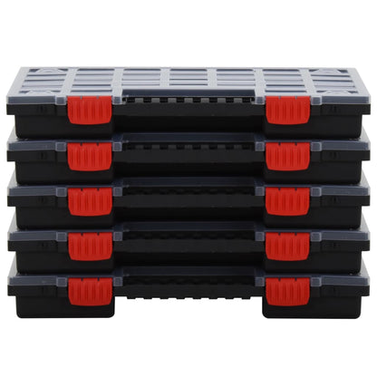 Assortment Boxes 10 pcs 40x30x5 cm Polypropylene