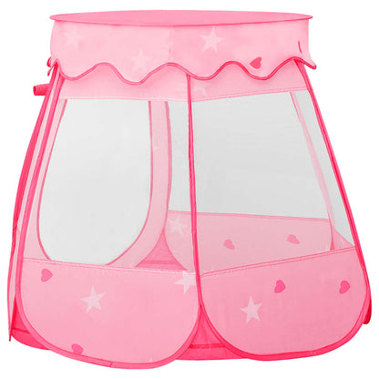 Children Play Tent with 250 Balls Pink 102x102x82 cm