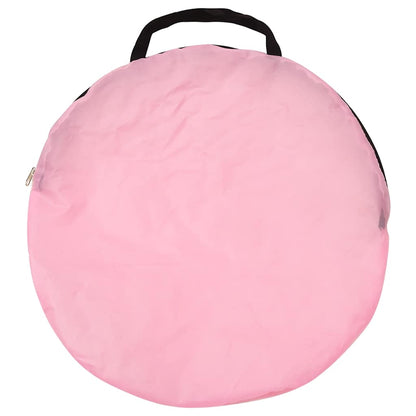 Children Play Tent with 250 Balls Pink 100x100x127 cm