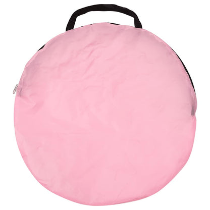 Children Play Tent with 250 Balls Pink 100x100x127 cm