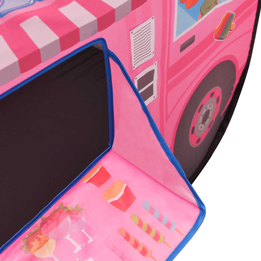 Children Play Tent with 250 Balls Pink 70x112x70 cm