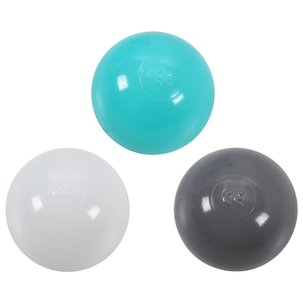 Children Play Tunnel with 250 Balls Multicolour 245 cm Polyester