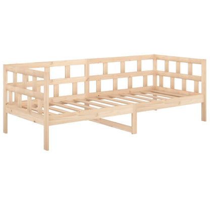 Day Bed without Mattress Solid Wood Pine 90x190 cm Single