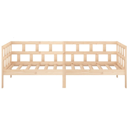 Day Bed without Mattress Solid Wood Pine 90x190 cm Single