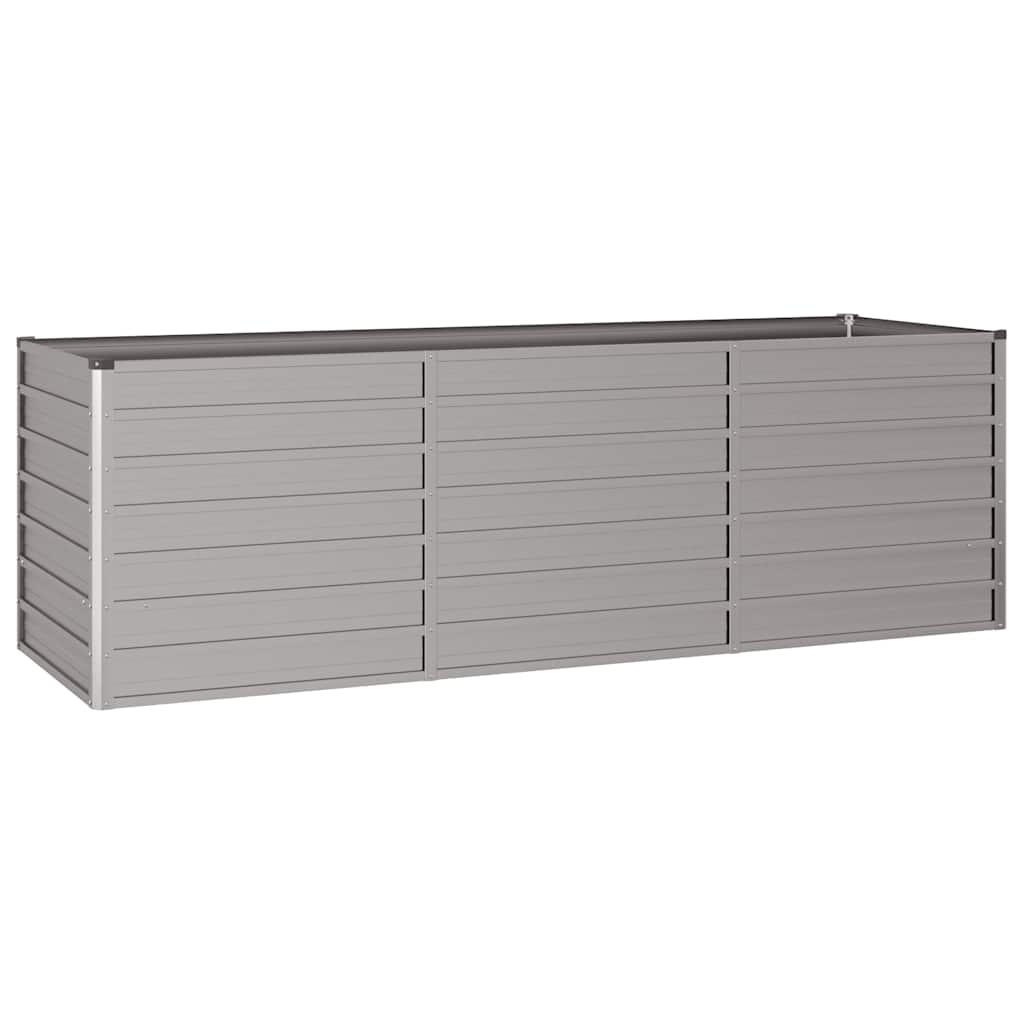 Garden Raised Bed Rusty 240x80x77 cm Corten Steel