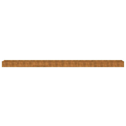 Garden Raised Bed 770x50x36 cm Corten Steel