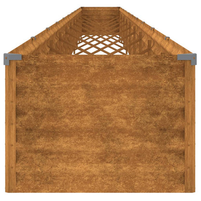 Garden Raised Bed 960x50x36 cm Corten Steel