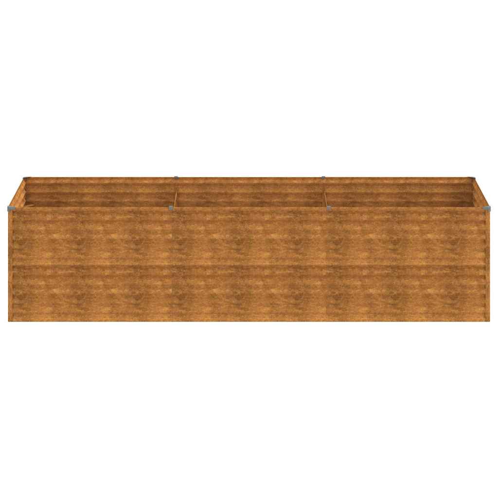Garden Raised Bed 290x100x69 cm Corten Steel