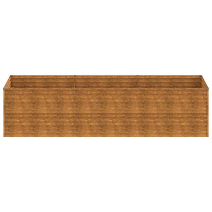 Garden Raised Bed 290x100x69 cm Corten Steel