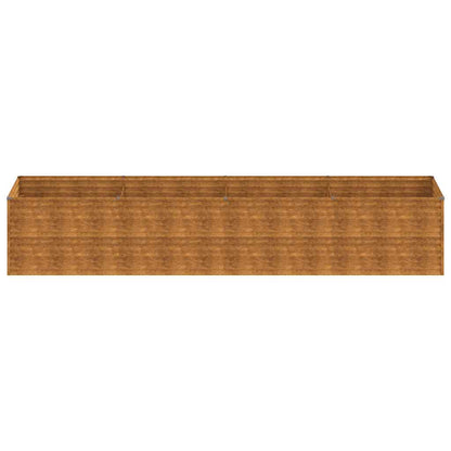 Garden Raised Bed 386x100x69 cm Corten Steel