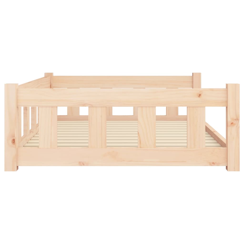 Dog Bed 105.5x75.5x28 cm Solid Wood Pine
