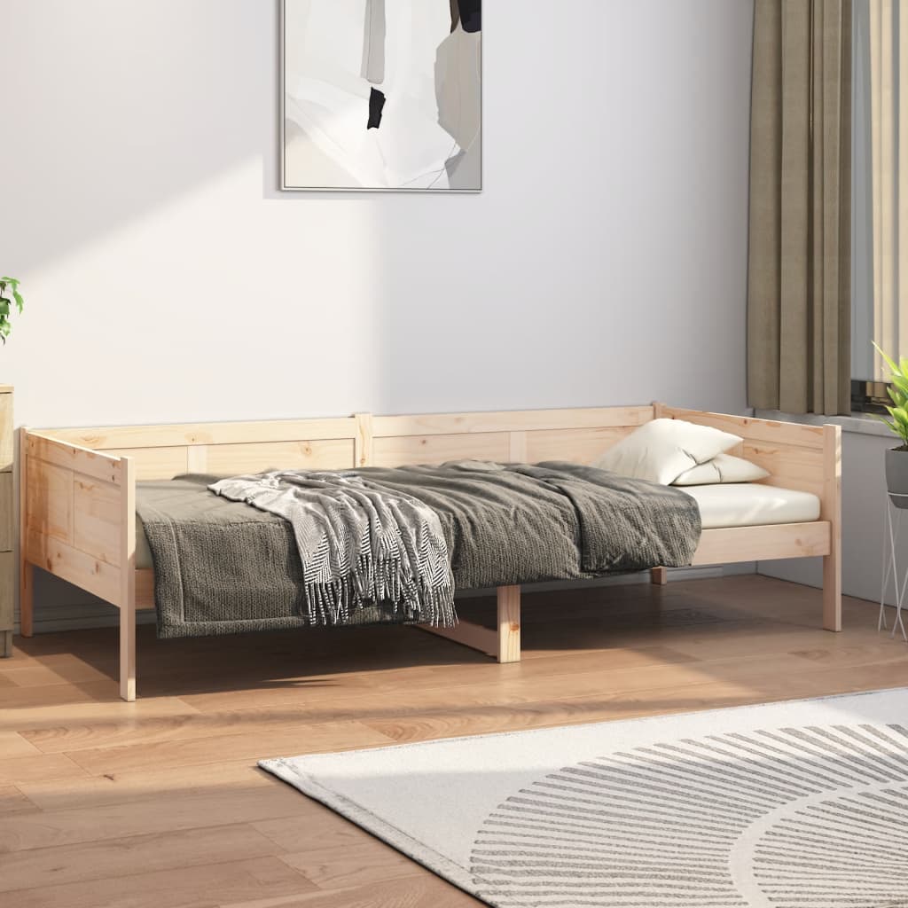 Day Bed without Mattress Solid Wood Pine 80x200 cm