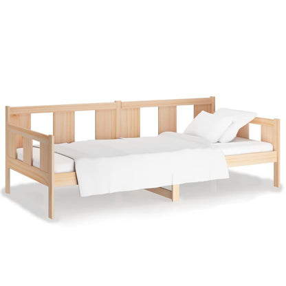 Day Bed without Mattress Solid Wood Pine 90x200 cm