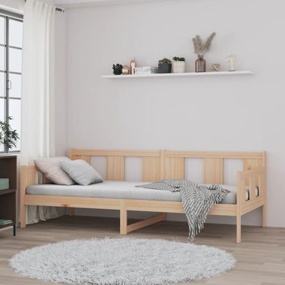 Day Bed without Mattress Solid Wood Pine 90x200 cm