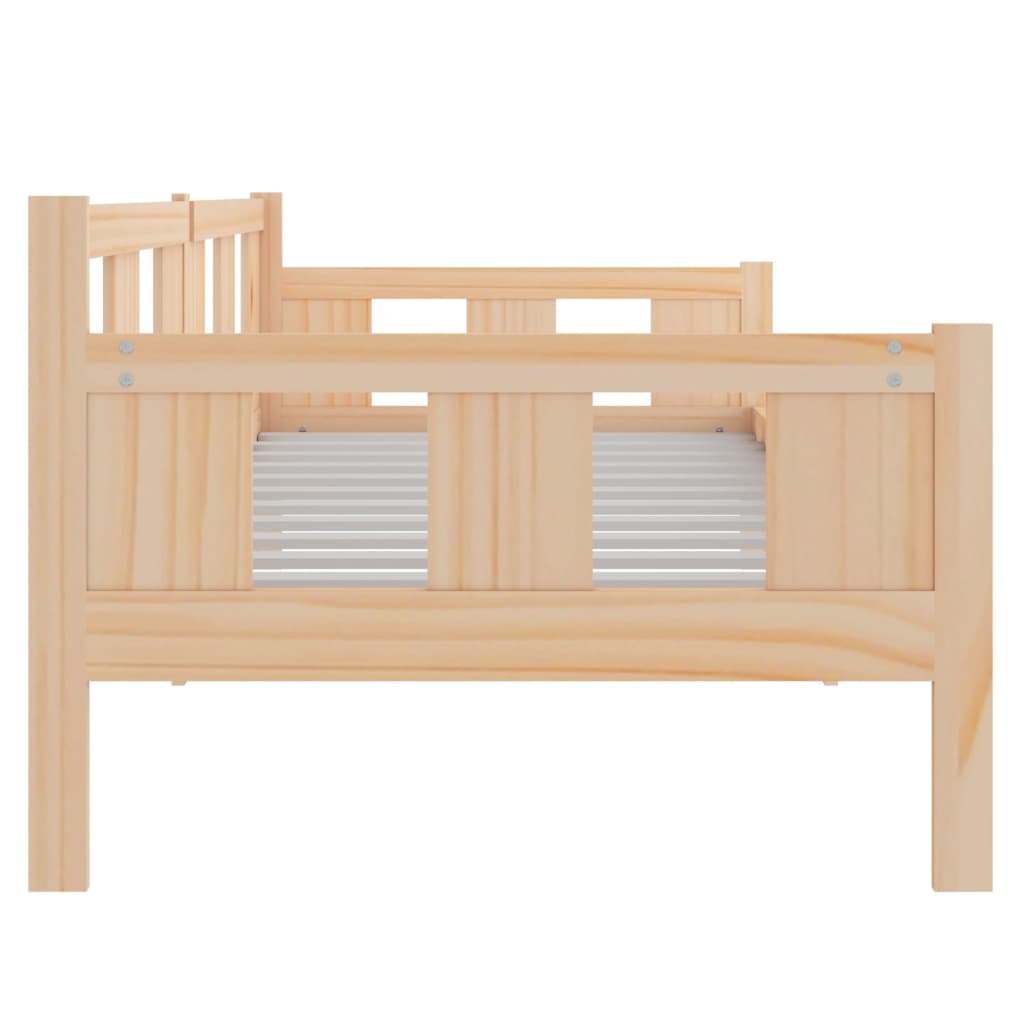 Day Bed without Mattress Solid Wood Pine 90x200 cm