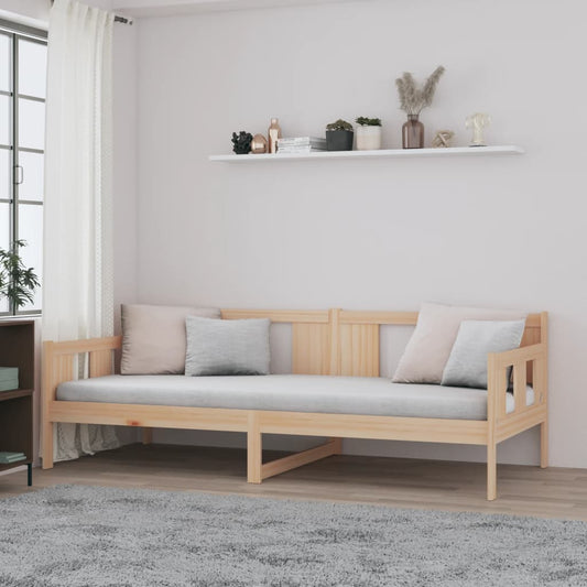 Day Bed without Mattress Solid Wood Pine 90x200 cm