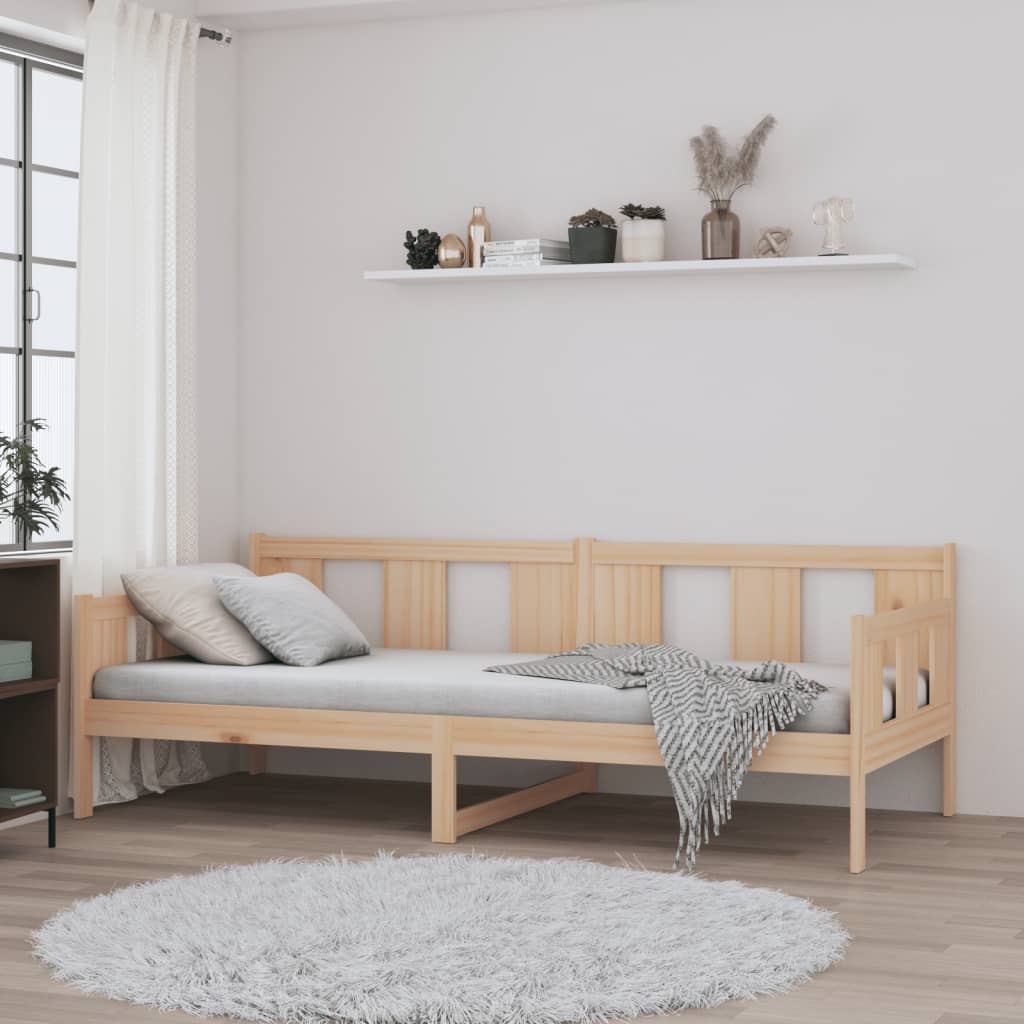 Day Bed without Mattress Solid Wood Pine 80x200 cm