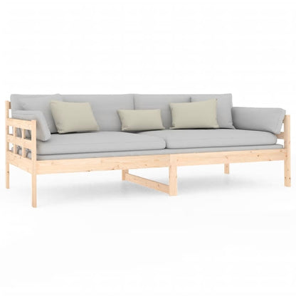 Day Bed without Mattress Solid Wood Pine 90x200 cm