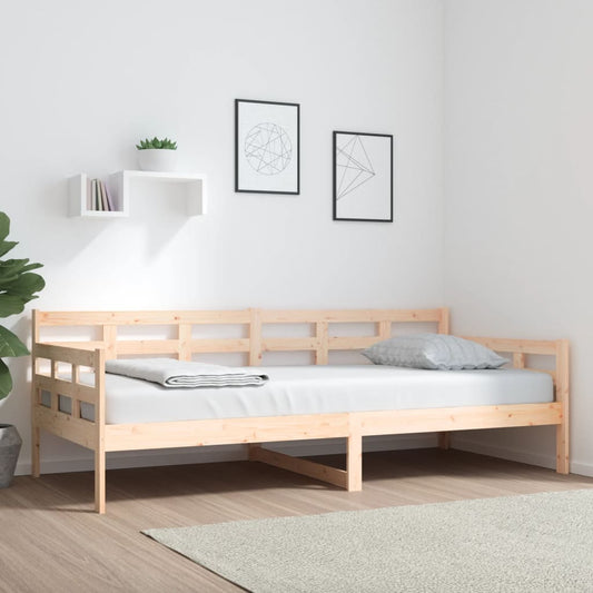 Day Bed without Mattress Solid Wood Pine 90x200 cm