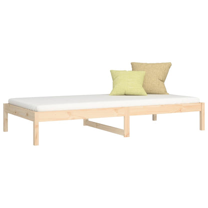 Day Bed without Mattress 90x200 cm Solid Wood Pine