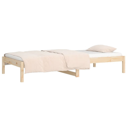 Day Bed without Mattress 90x200 cm Solid Wood Pine