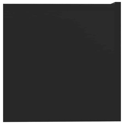 TV Cabinets 2 pcs Black 80x30x30 cm Engineered Wood
