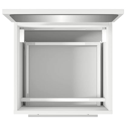 Bathroom Cabinet with Mirror White 41x38.5x48 cm Engineered Wood
