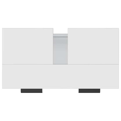 Bathroom Cabinet White 64.5x33.5x59 cm Engineered Wood