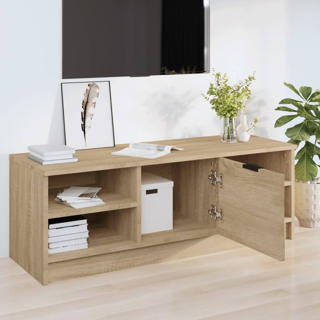 TV Cabinet Sonoma Oak 102x35.5x36.5 cm Engineered Wood